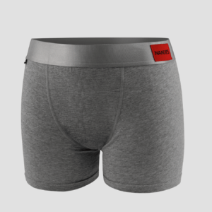 Dámské boxerky Nandes šedé - pohodlné bavlněné spodní prádlo pro ženy