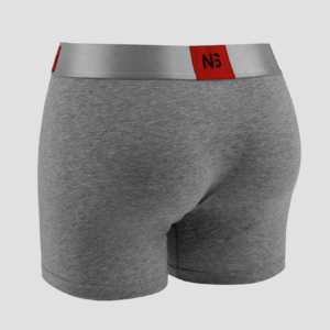 Dámské boxerky Nandes šedé - pohodlné bavlněné spodní prádlo pro ženy
