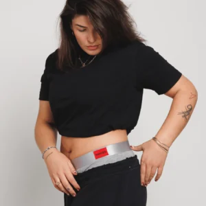 Dámské boxerky Nandes šedé - pohodlné bavlněné spodní prádlo pro ženy