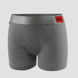 Dámské boxerky Nandes šedé - pohodlné bavlněné spodní prádlo pro ženy