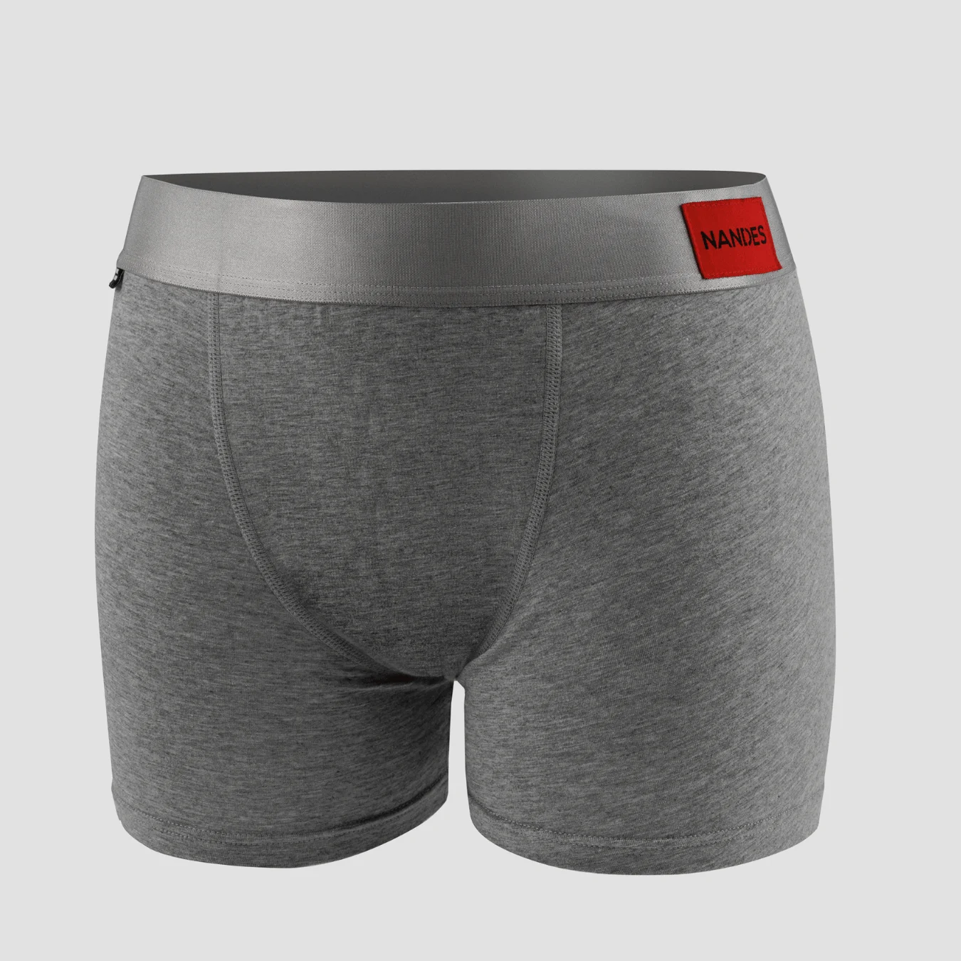 Dámské boxerky Nandes šedé - pohodlné bavlněné spodní prádlo pro ženy