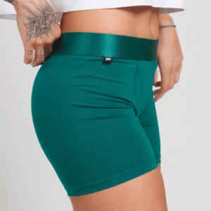 Dámské boxerky Nandes zelené - pohodlné bavlněné spodní prádlo pro ženy