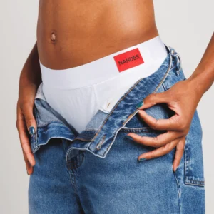 Dámské boxerky Nandes bílé - pohodlné bavlněné spodní prádlo pro ženy