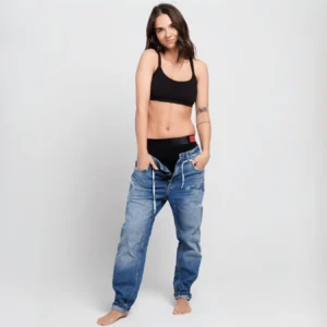 Dámské boxerky Nandes černé - pohodlné bavlněné spodní prádlo pro ženy