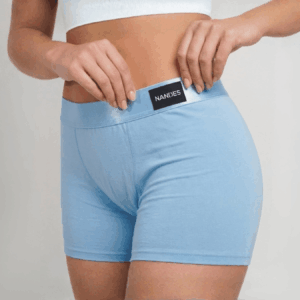 Dámské boxerky Nandes modré - pohodlné bavlněné spodní prádlo pro ženy