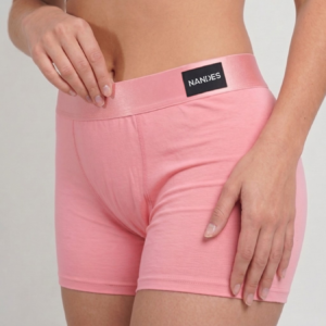 Dámské boxerky Nandes růžové - pohodlné bavlněné spodní prádlo pro ženy